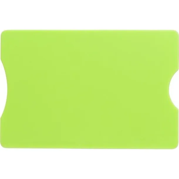  Credit card holder, RFID protection light green