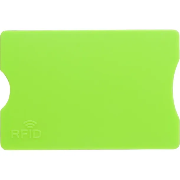  Credit card holder, RFID protection light green