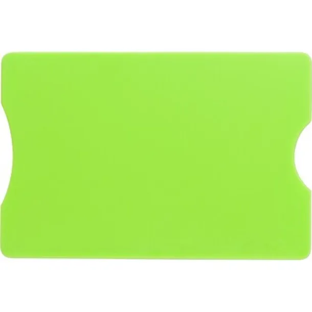  Credit card holder, RFID protection light green