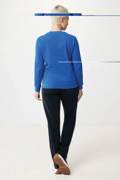  Iqoniq Zion recycled cotton crew neck - iqoniq Kraljevski plava