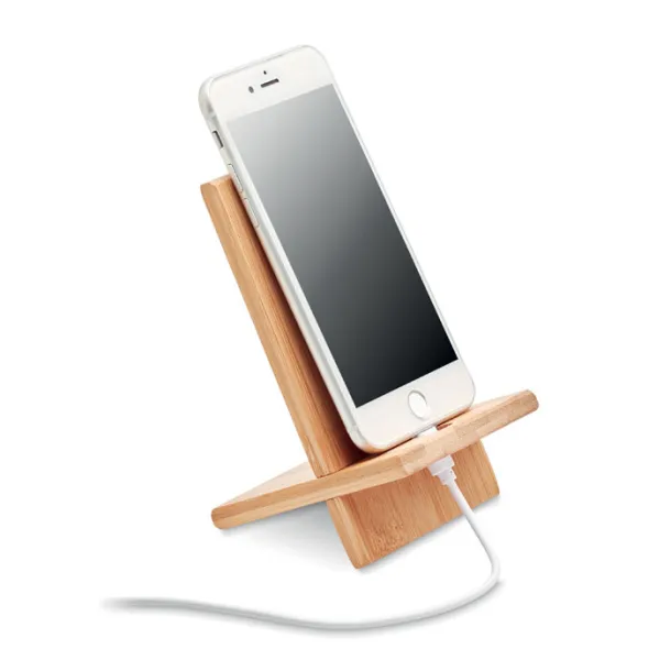 WHIPPY Bamboo phone stand/ holder Wood