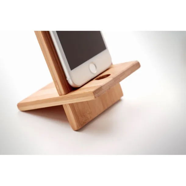 WHIPPY Bamboo phone stand/ holder Wood