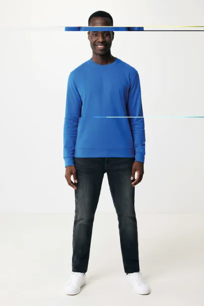  Iqoniq Zion recycled cotton crew neck - iqoniq Kraljevski plava