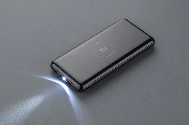 FUERTE prijenosna baterija, 10 000 mAh Crna
