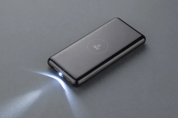 FUERTE prijenosna baterija, 10 000 mAh Crna