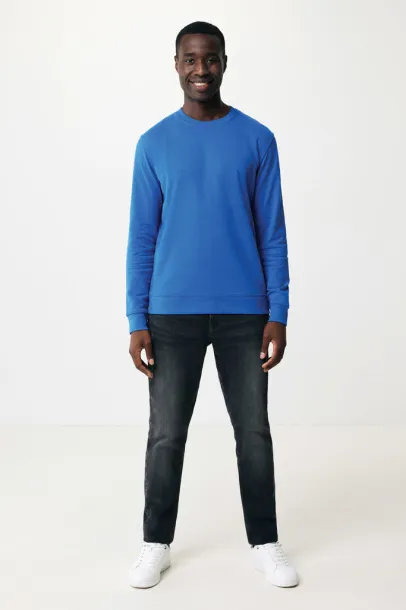  Iqoniq Zion recycled cotton crew neck - iqoniq Kraljevski plava
