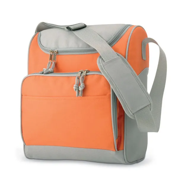 ZIPPER Cooler bag with front pocket Orange