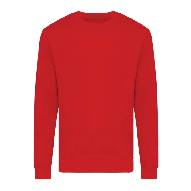  Iqoniq Zion unisex pulover od recikliranog pamuka, 340 g/m² - iqoniq Crvena