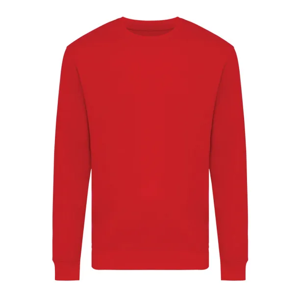  Iqoniq Zion unisex pulover od recikliranog pamuka, 340 g/m² - iqoniq Crvena