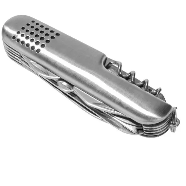 SINGEN pocket knife 13 functions Silver