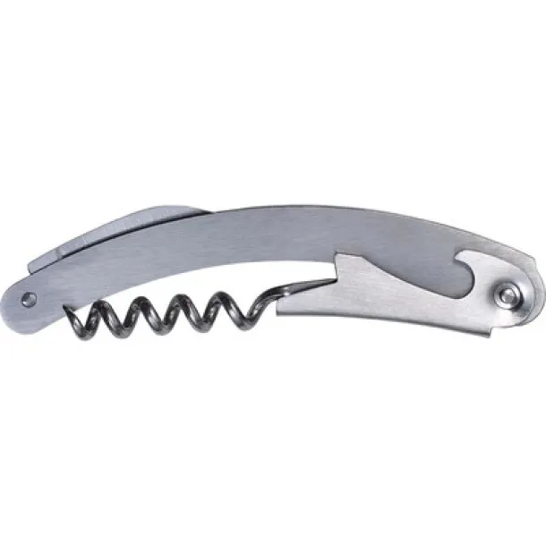  Waiter's knife, bottle opener, corkscrew, foil cutter Srebrna