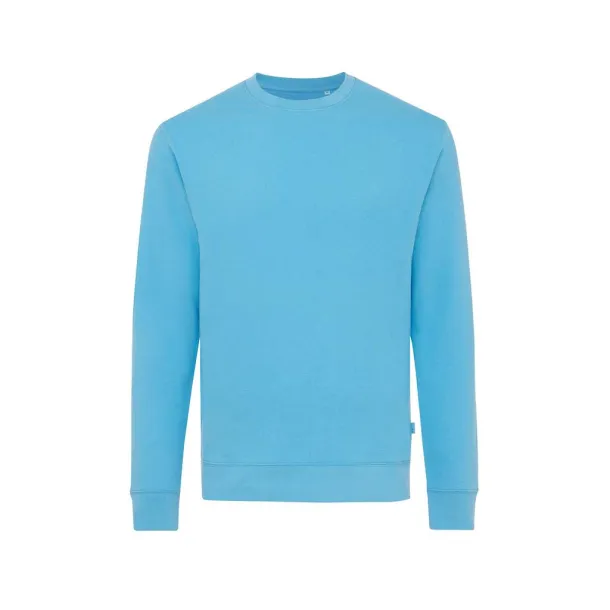  Iqoniq Zion recycled cotton crew neck - iqoniq tranquil blue