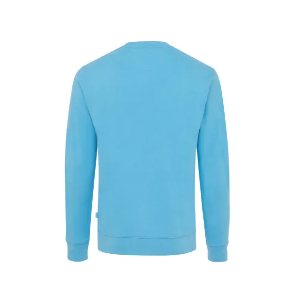  Iqoniq Zion recycled cotton crew neck - iqoniq tranquil blue