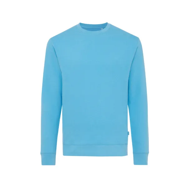  Iqoniq Zion recycled cotton crew neck - iqoniq tranquil blue