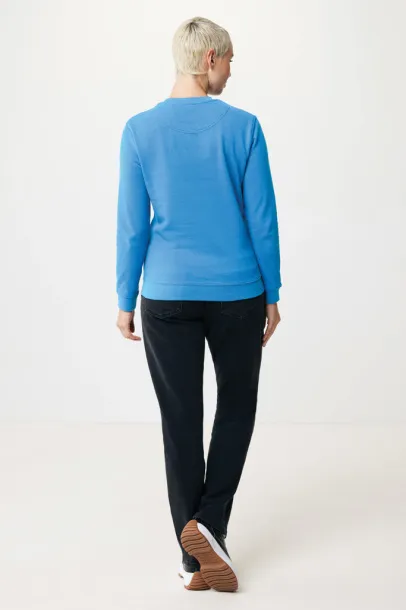  Iqoniq Zion recycled cotton crew neck - iqoniq tranquil blue