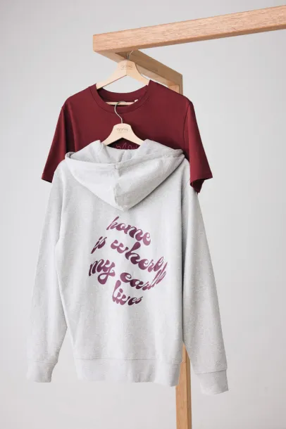  Iqoniq Abisko hoodie sa zatvaračem od recikliranog pamuka, 340 g/m² - iqoniq A69F99