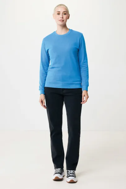  Iqoniq Zion recycled cotton crew neck - iqoniq tranquil blue