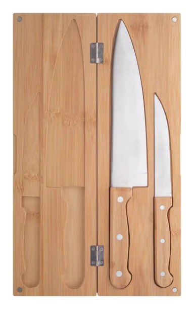 Sanjo bamboo knife set Natural