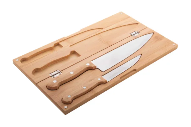 Sanjo bamboo knife set Natural