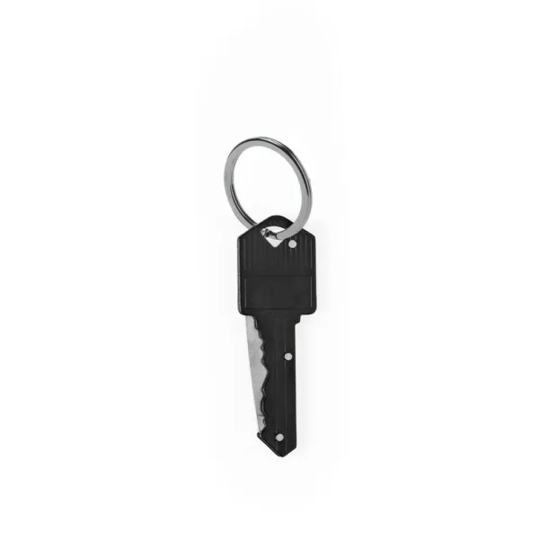  Keyring, pocket knife Crna