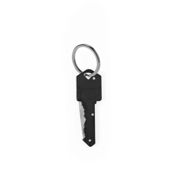  Keyring, pocket knife Crna