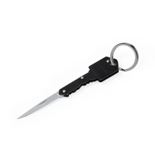  Keyring, pocket knife Crna