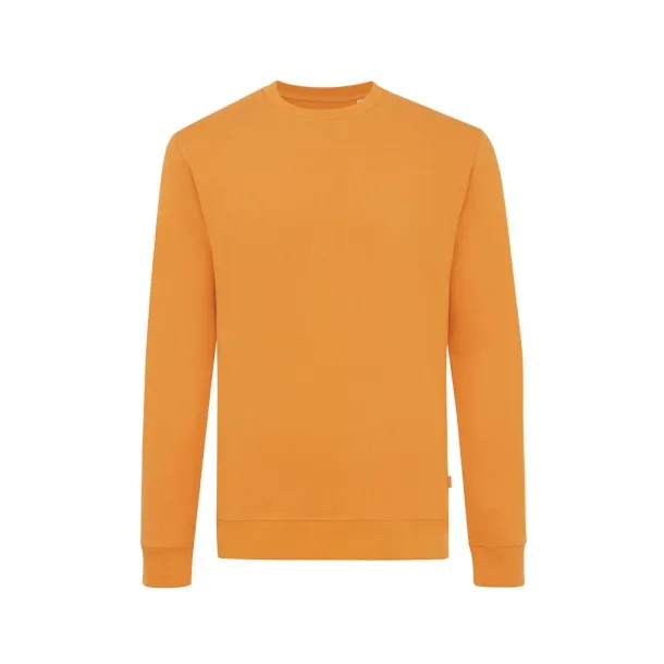  Iqoniq Zion recycled cotton crew neck - iqoniq sundial orange