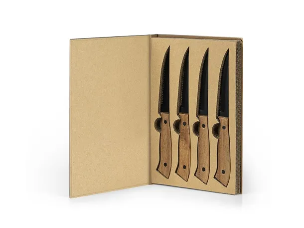 CHOP knife set Cream Bež