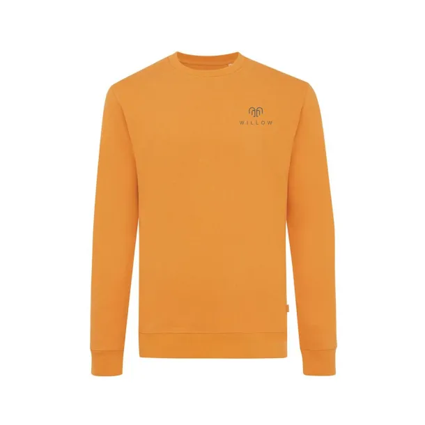  Iqoniq Zion recycled cotton crew neck - iqoniq sundial orange