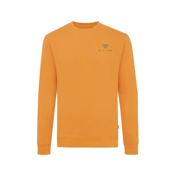  Iqoniq Zion recycled cotton crew neck - iqoniq sundial orange