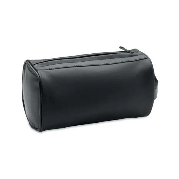 BAI COSMETIC Soft PU cosmetic bag and zipper Black