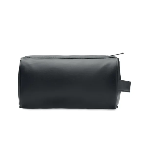 BAI COSMETIC Soft PU cosmetic bag and zipper Black