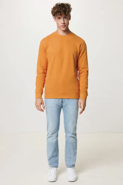  Iqoniq Zion unisex pulover od recikliranog pamuka, 340 g/m² - iqoniq sundial orange