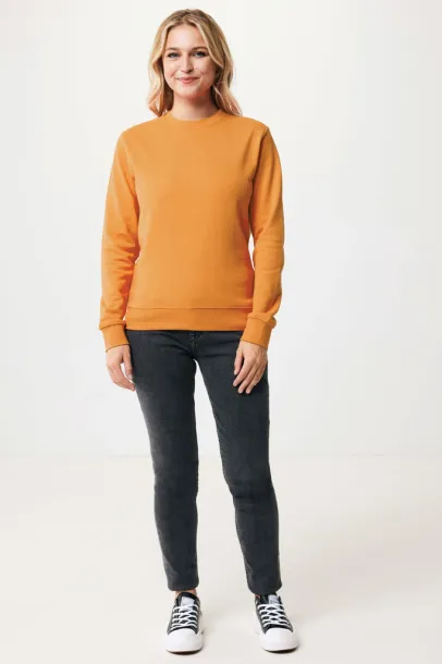  Iqoniq Zion recycled cotton crew neck - iqoniq sundial orange