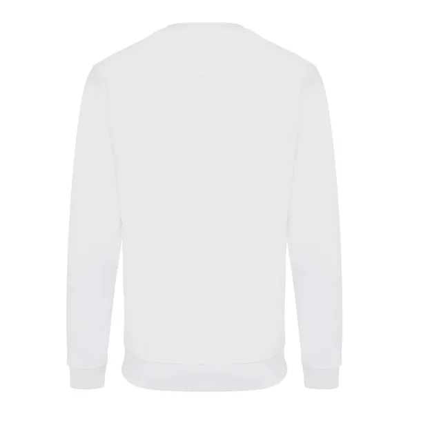  Iqoniq Zion unisex pulover od recikliranog pamuka, 340 g/m² - iqoniq recycled white