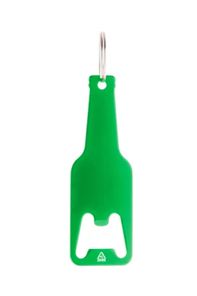 Kaipi bottle opener keyring Green