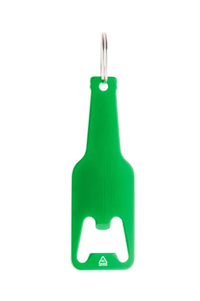 Kaipi bottle opener keyring Green