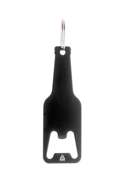 Kaipi bottle opener keyring Black