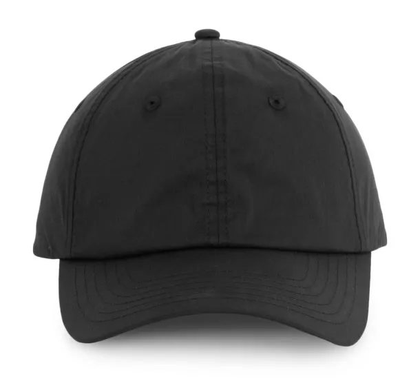  PEACH-SKIN EFFECT CAP - 6PANELS - K-UP Black