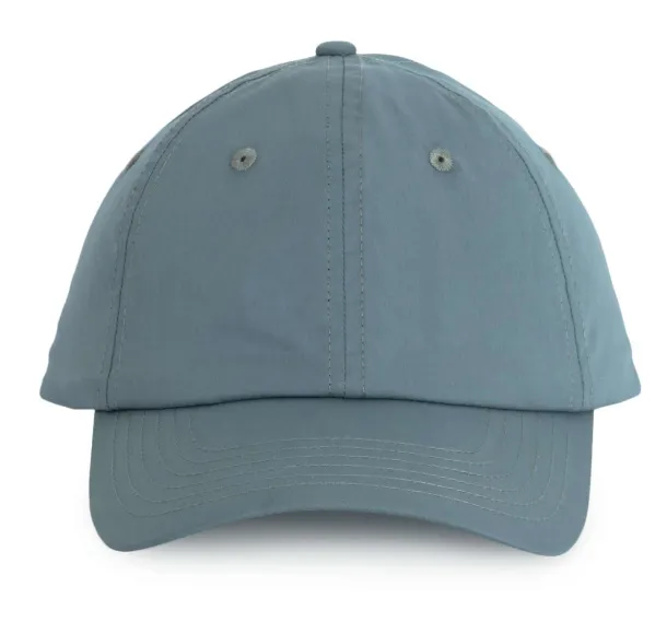  Šilt kapa s mekanim efektom kože breskve - 6 panela - K-UP Whale Blue