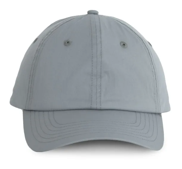  PEACH-SKIN EFFECT CAP - 6PANELS - K-UP Smooth Grey