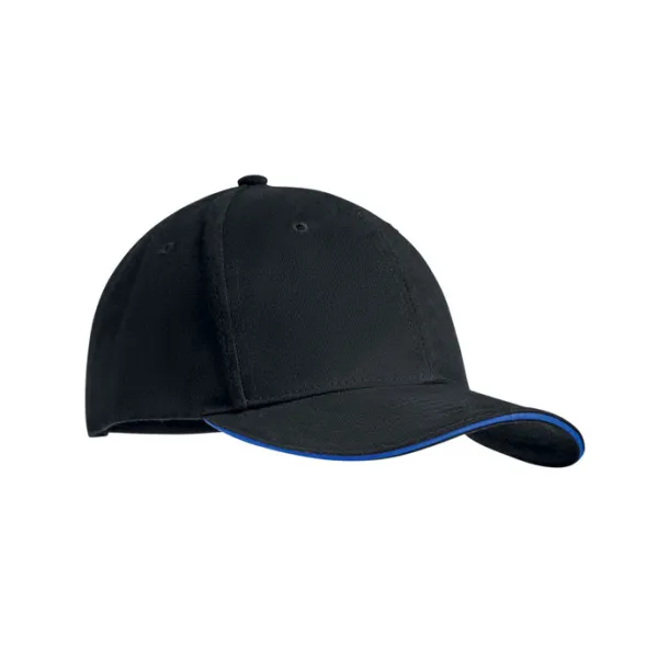 DUNEDIN Brushed heavy cotton 6 panel sa Royal blue