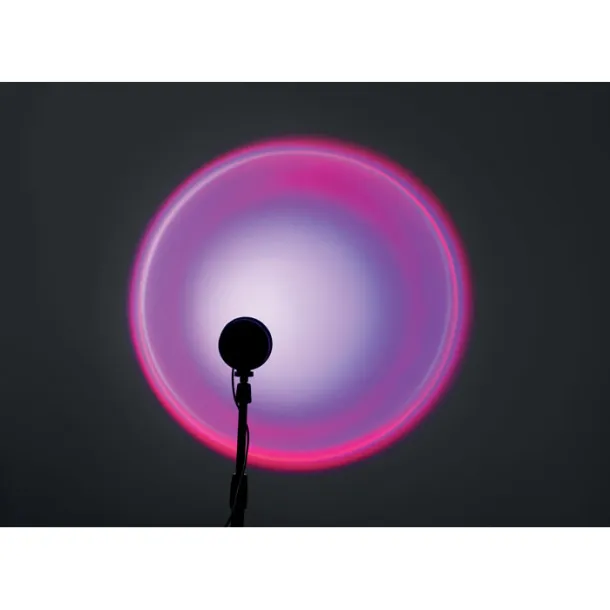 SUNSET Lampa s projekcijom zalaska sunca Crna