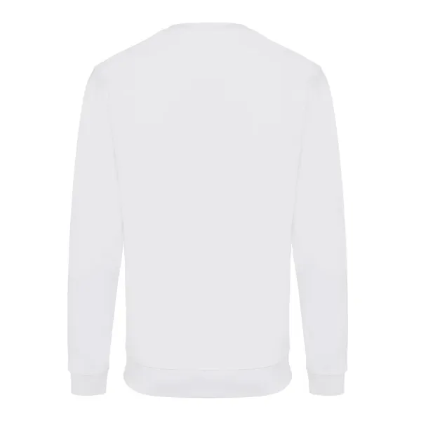  Iqoniq Zion unisex pulover od recikliranog pamuka, 340 g/m² - iqoniq recycled white