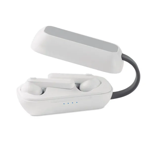 FOLK TWS wireless charging earbuds White