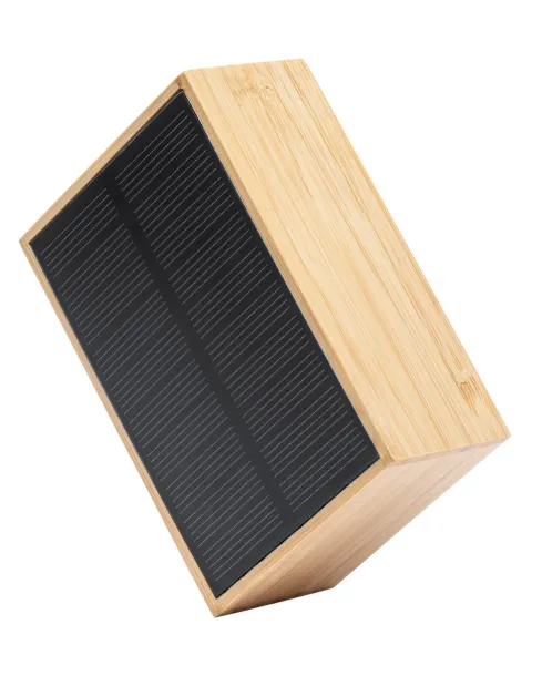 Laurens solar power bluetooth speaker Natural