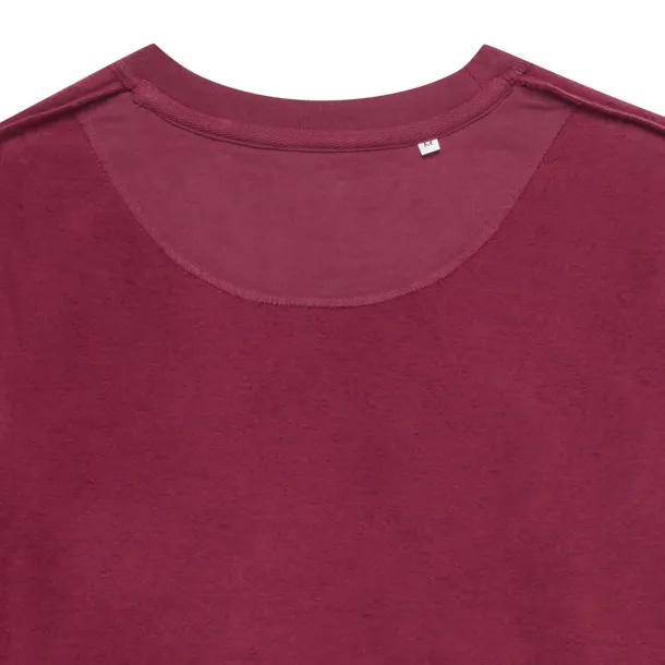  Iqoniq Zion unisex pulover od recikliranog pamuka, 340 g/m² - iqoniq burgundy