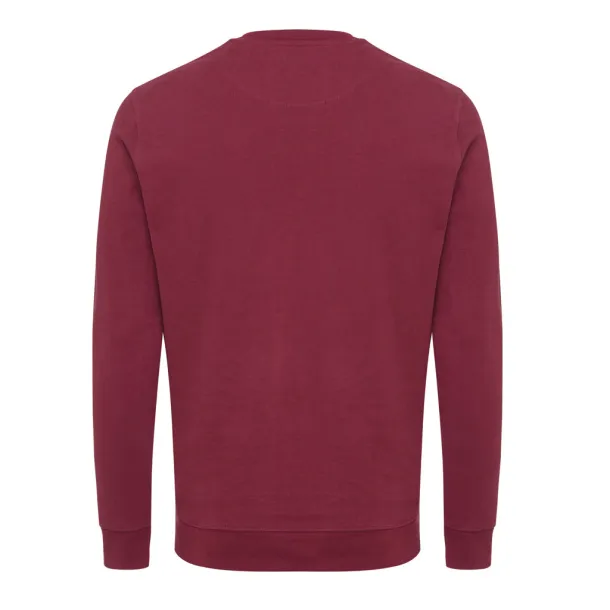  Iqoniq Zion recycled cotton crew neck - iqoniq burgundy
