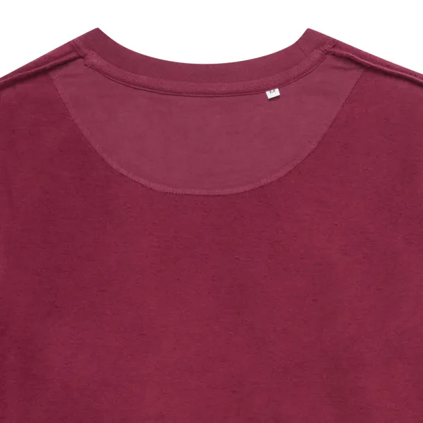  Iqoniq Zion unisex pulover od recikliranog pamuka, 340 g/m² - iqoniq burgundy