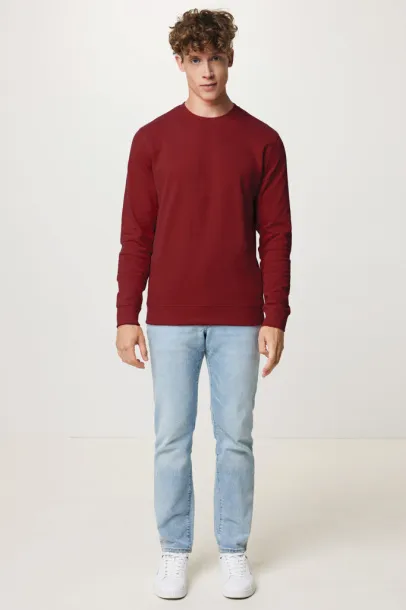  Iqoniq Zion unisex pulover od recikliranog pamuka, 340 g/m² - iqoniq burgundy